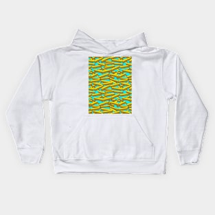 French Fries Fast Food Pattern Kids Hoodie